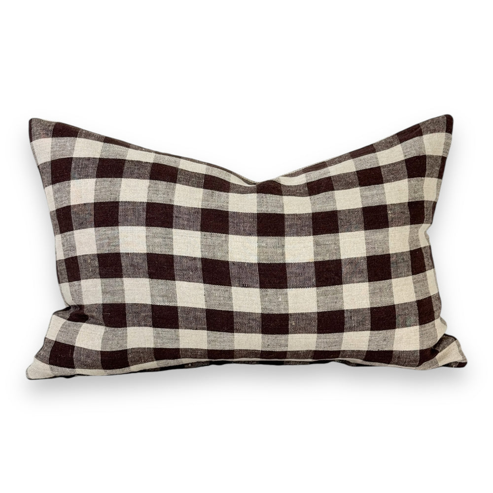 Leigh Gingham Pillow Cover- Multiple Sizes