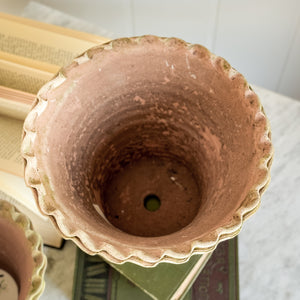 Terracotta Aged Piecrust - two sizes available