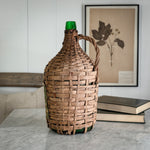 Vintage Portuguese Wicker Demijohn.