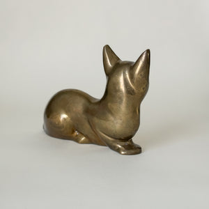 Vintage Brass Cat.