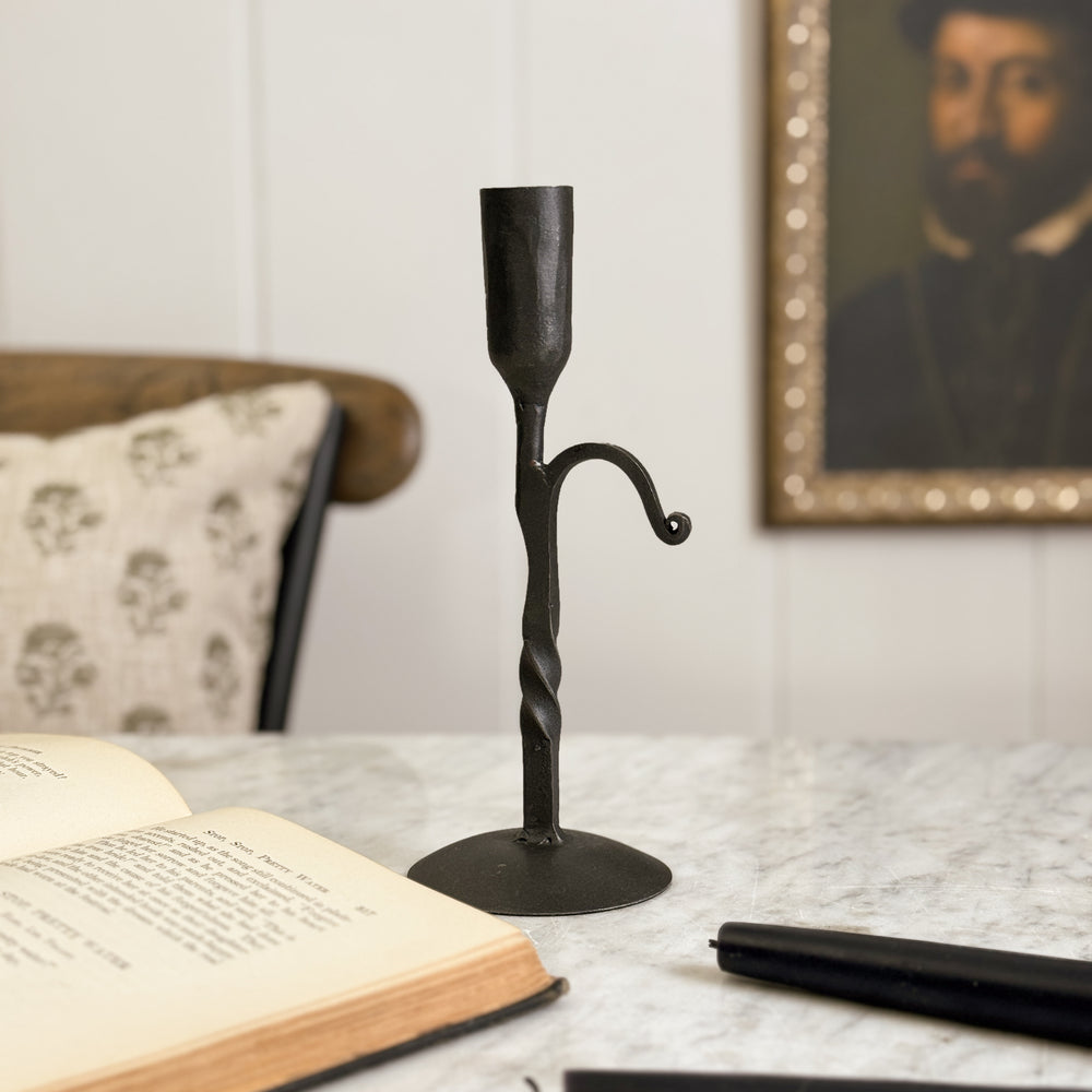 Iron Taper Holder Single.