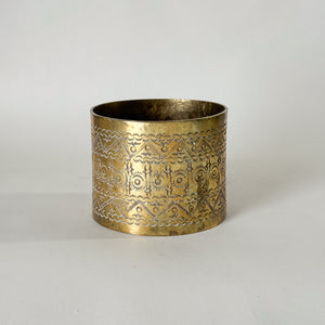 Vintage Brass Container