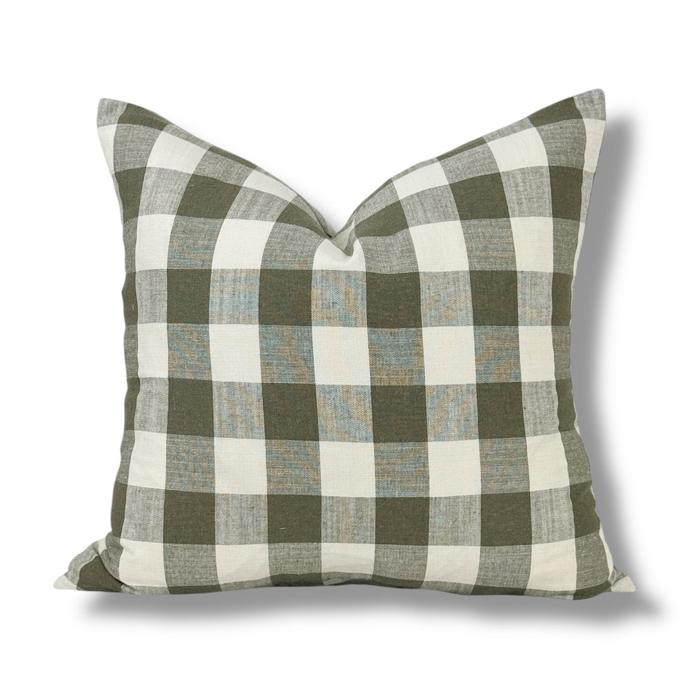 Webster Gingham Pillow Cover - Multiple sizes