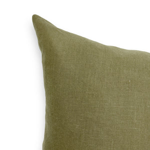 Moss Linen Pillow Cover- Multiple Sizes