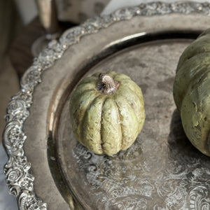 Olive green rustic pumpkin