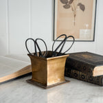 Vintage Brass Planter.