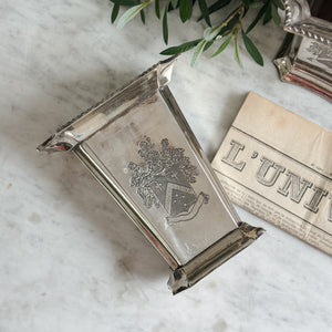 Vintage Silver Plate Vase.