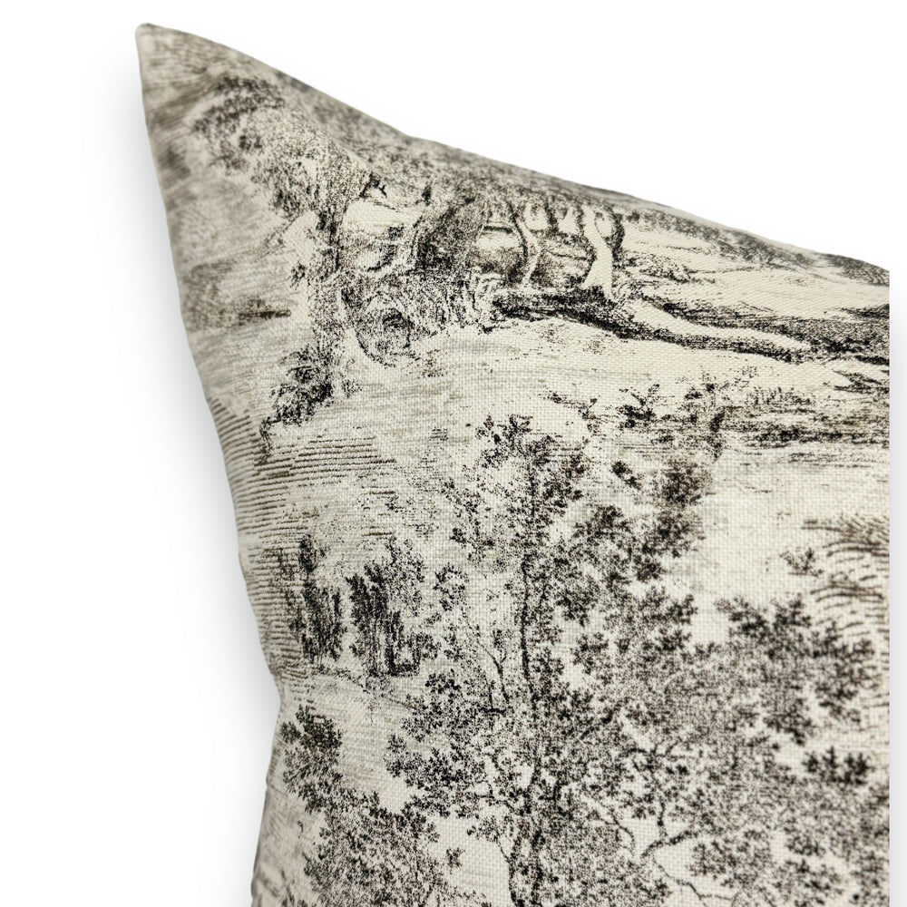 Forest Toile 22" Pillow Cover