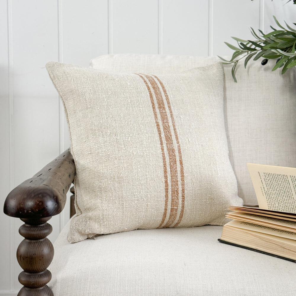 James caramel 20" Grainsack Pillow Cover