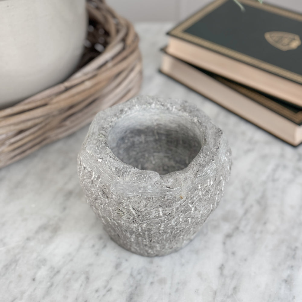 Vintage Carved stone bowl