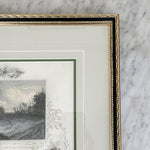 Vintage green Rapids Niagara Falls Print