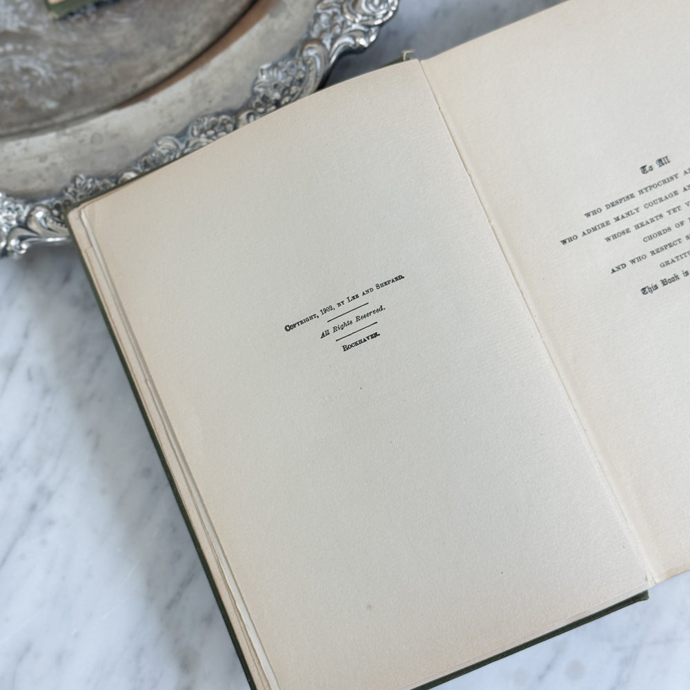 Antique Green Book- Munn