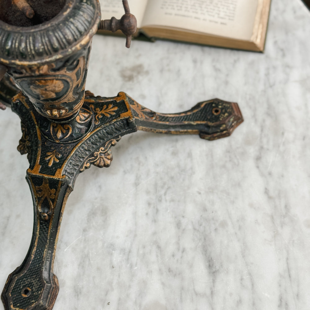 Vintage Cast Metal Tree Stand.