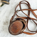 Vintage Metal Compass in Leather case