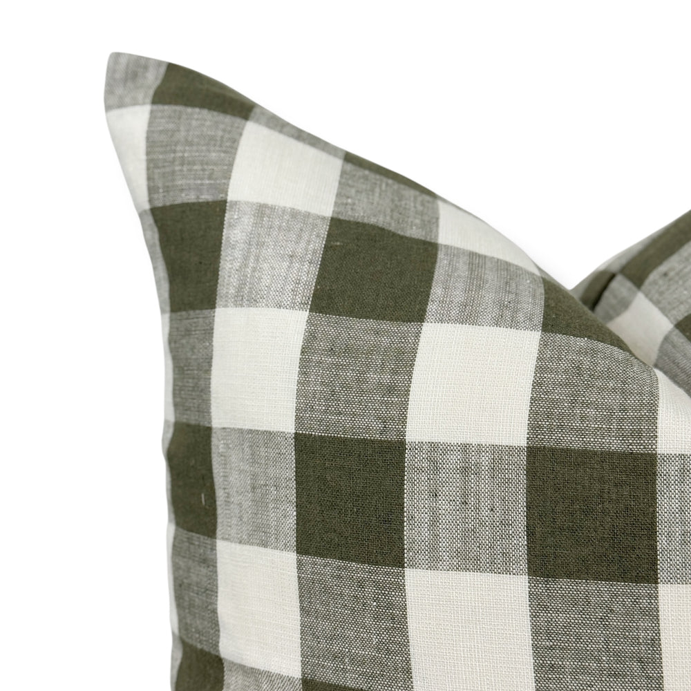Webster Gingham Pillow Cover - Multiple sizes