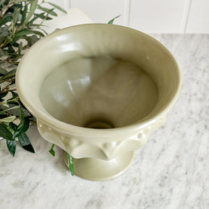 Vintage Haeger green urn planter