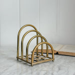 Vintage brass mail separator.