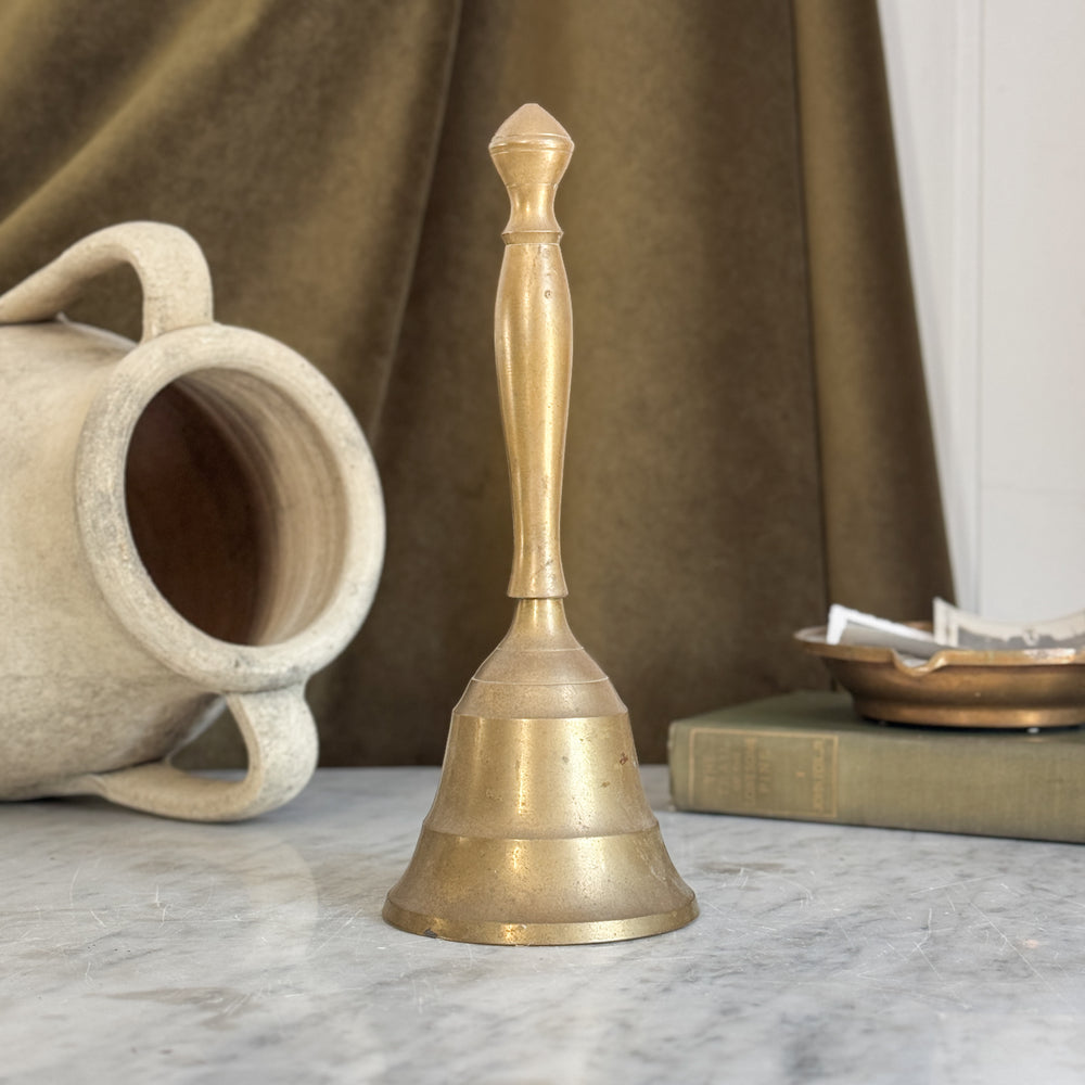 Vintage Brass Handle Bell.