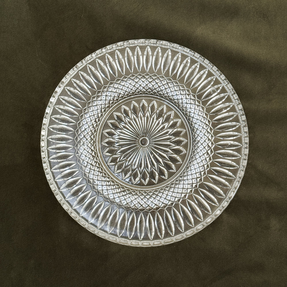 Vintage Glass Charger