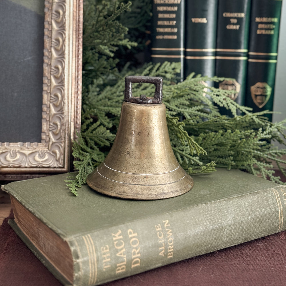 Vintage brass bell.