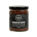 Wandering Locavore Rhubarb Gin Compote