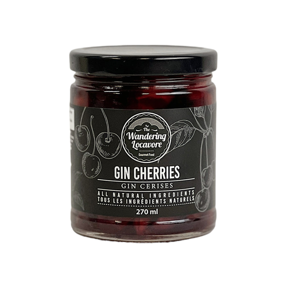 
                
                    Load image into Gallery viewer, Wandering Locavore Gin cherries.
                
            
