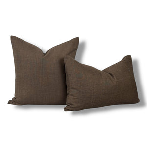 Manchester Brown Pillow Cover - Multiple sizes