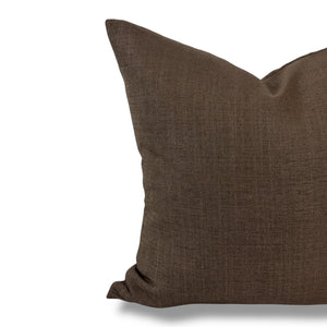 Manchester Brown Pillow Cover - Multiple sizes