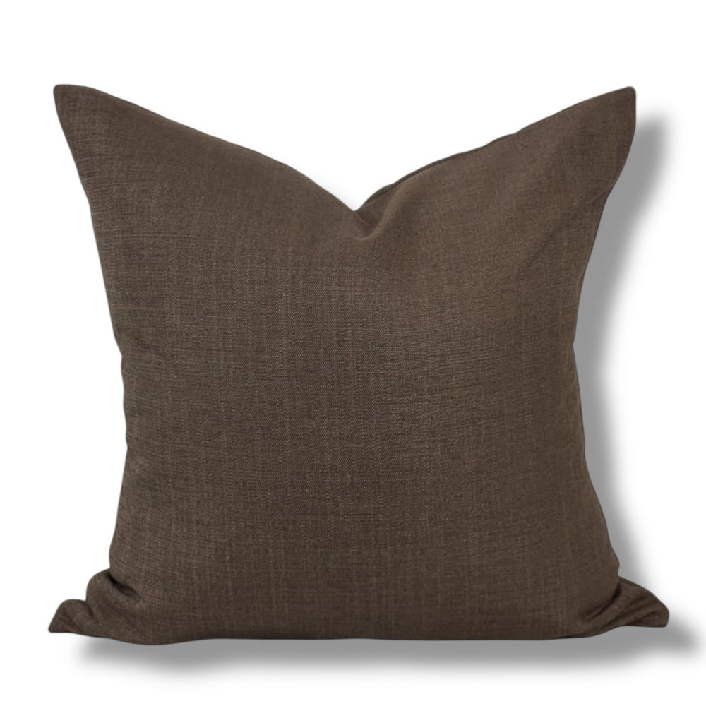 Manchester Brown Pillow Cover - Multiple sizes