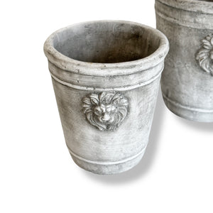 Concrete Lion Planter- two sizes available.