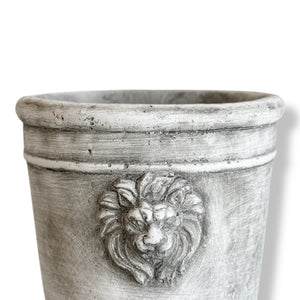 Concrete Lion Planter- two sizes available.
