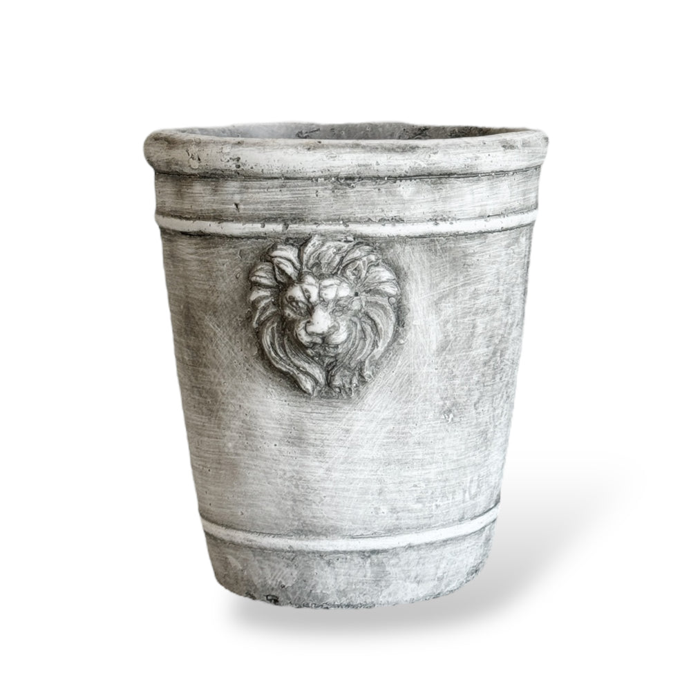 Concrete Lion Planter- two sizes available.