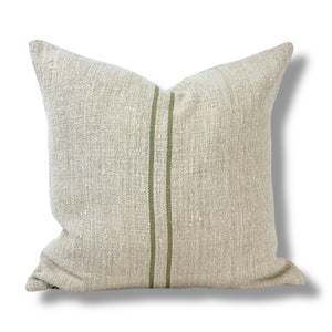 Terrace Green 22" Grainsack Pillow Cover