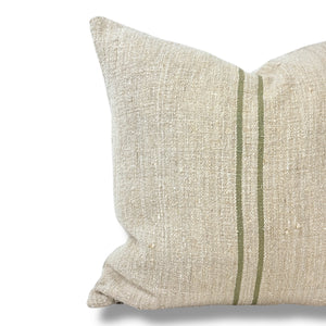 Terrace Green 22" Grainsack Pillow Cover