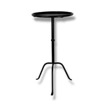 Black Metal Cocktail Table.
