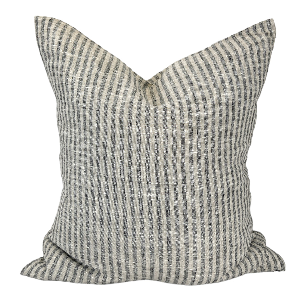Elisa linen stripe 22" Pillow