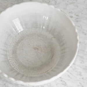 Antique ironstone bowl E