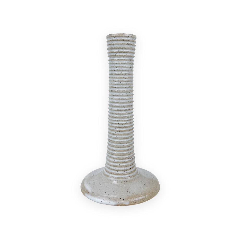 
                
                    Load image into Gallery viewer, Striped Pottery Taper Holder*
                
            