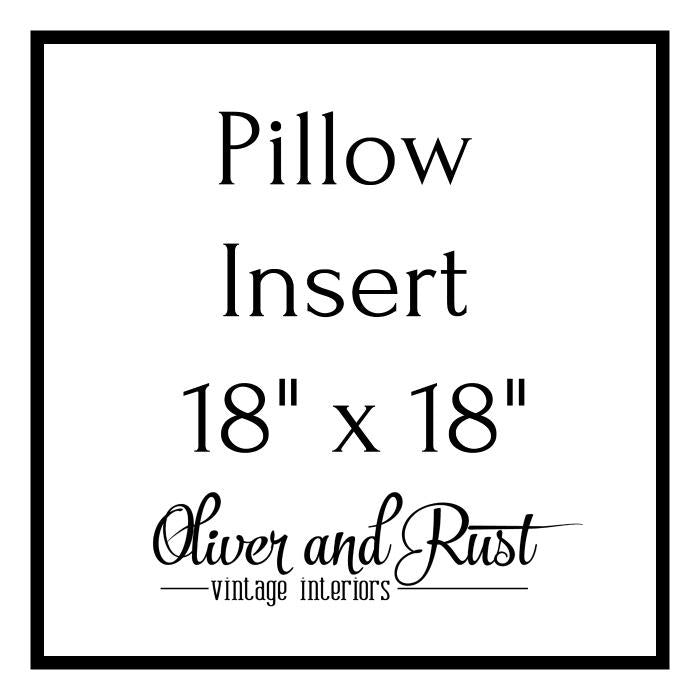 Pillow Insert 18 X 18