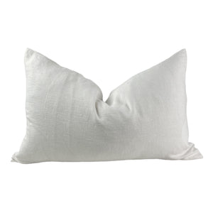 
                
                    Load image into Gallery viewer, White Linen Pillow Cover- Multiple Sizes
                
            