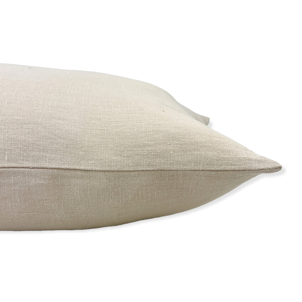 
                
                    Load image into Gallery viewer, Oyster Linen Pillow Cover- Multiple Sizes*
                
            