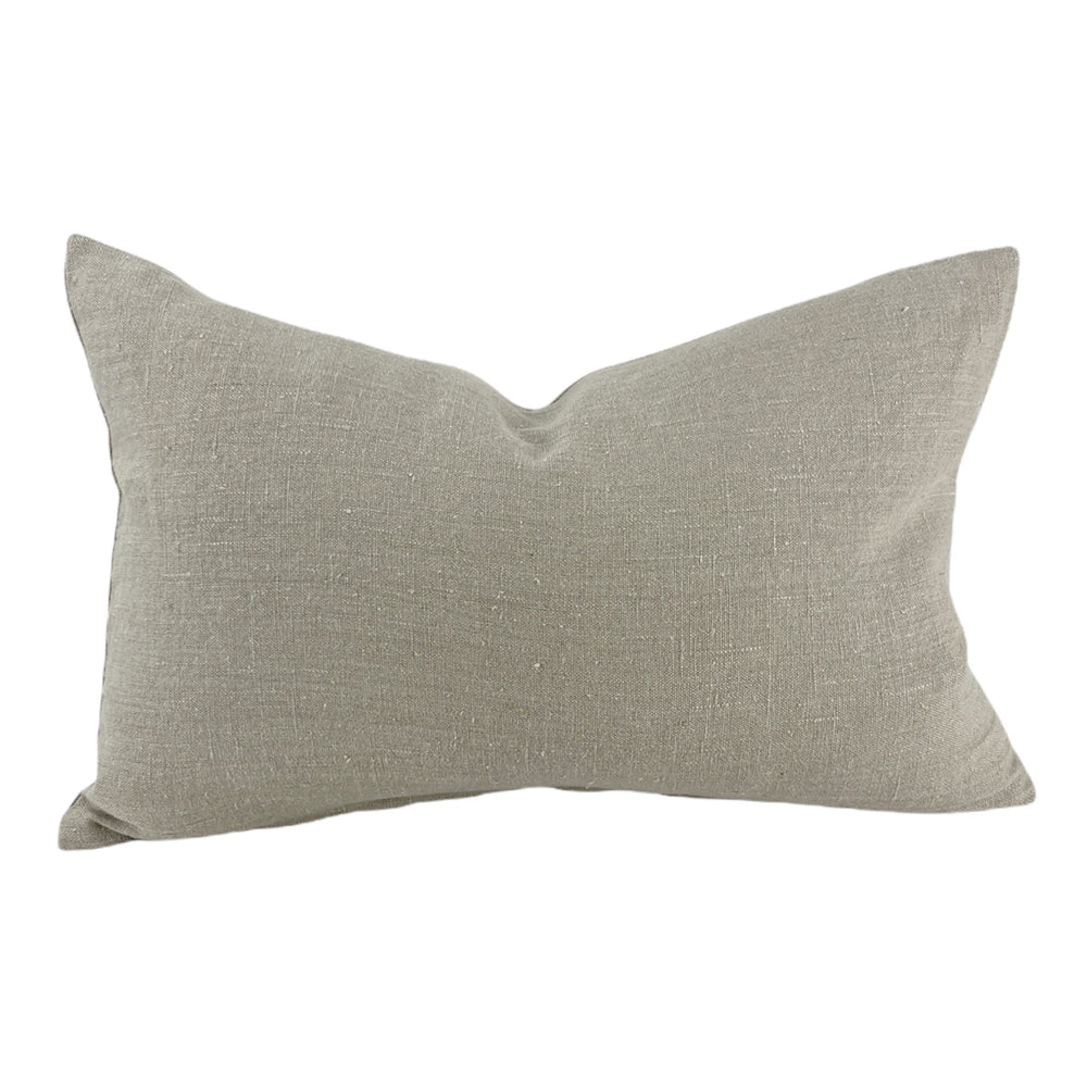 Flax Linen Pillow Cover- Multiple Sizes