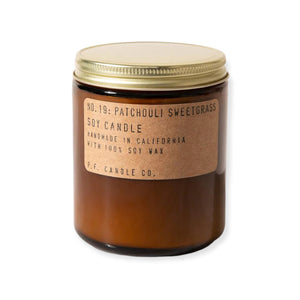 
                
                    Load image into Gallery viewer, Patchouli Sweetgrass PF Candle.
                
            
